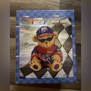 NASCAR 24 JEFF GORDON "BEAR STATUE DUPONT MOTORSPORTS COLLECTIBLE" Coin Bank 🔥